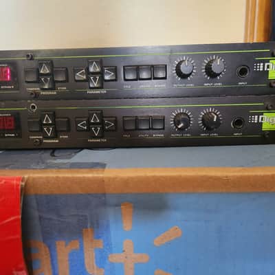TWO DigiTech GFX-1 Guitar Tube Preamps! 1992 - Black image 3