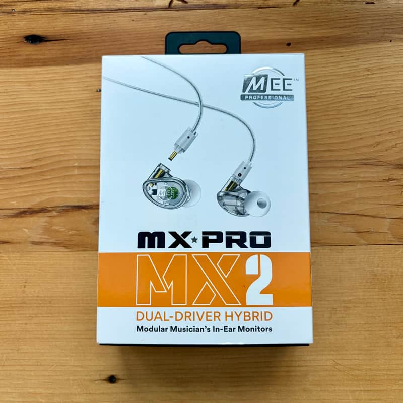 MEE Audio Professional MX2 PRO Dual-Driver Hybrid Musician's in Ear Monitor Headphones image 1