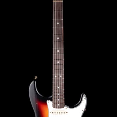 Fender Custom Shop 1964 Stratocaster Relic Faded Aged 3-Tone Sunburst image 7