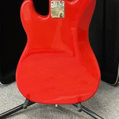 1995 Fender P-Bass - Black Label - MIM - Red image 8