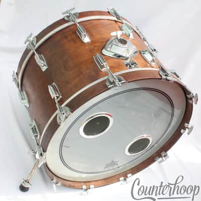 Tama 22x14"Bass Drum Superstar Custom Mahogany 6ply Birch Vintage 80s Japan Star image 1