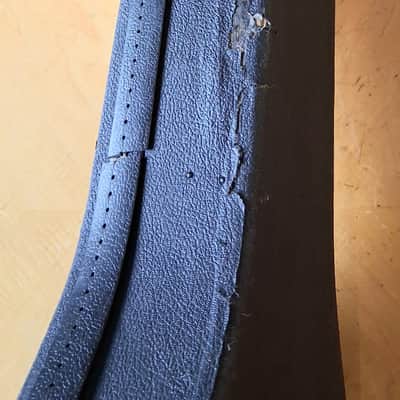 Gibson SG Hard Case 1970s - Black/ Red Inside image 10