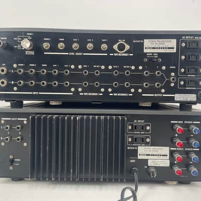 Sony - TA-2300F/TA-2000F - Pre/Power-Amplifier Set - Serviced (Cleaned) image 9