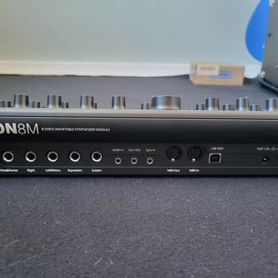 Modal Electronics Argon8M 8 Voice Wavetable Synthesizer Module 2020 - Grey image 6