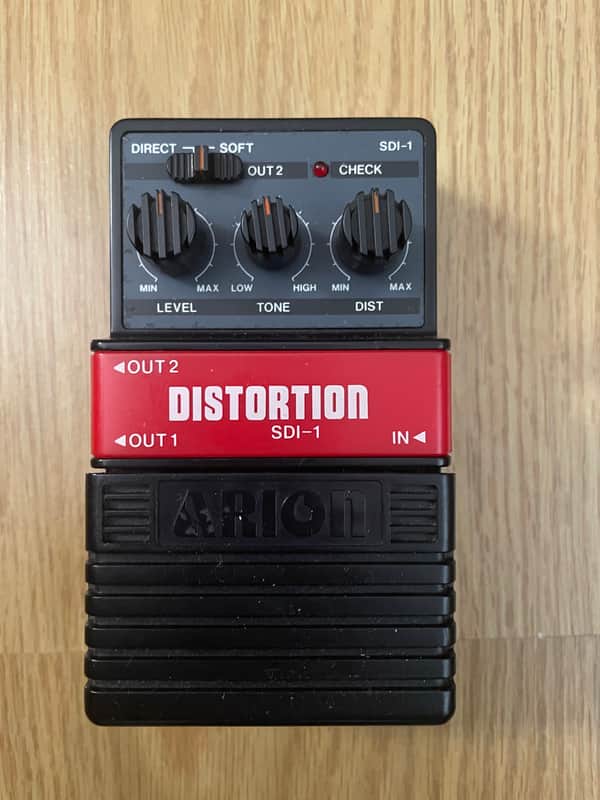 Arion SDI-1 Stereo Distortion  80s Black image 1