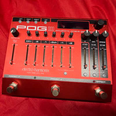 Electro-Harmonix POG3 Polyphonic Octave Generator 2024 - Present - Red image 5