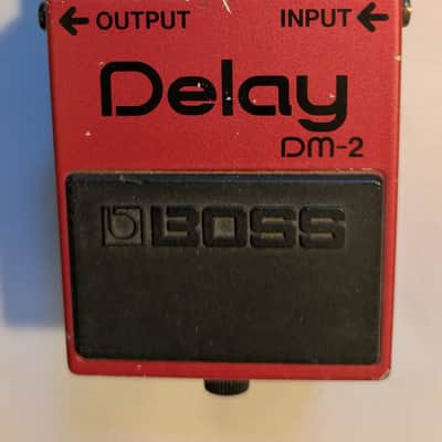 BOSS DM-2 DELAY - MN3205 CHIP 1983 - Pink image 1