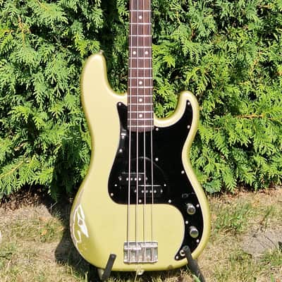 Fender Precision Bass PB-70 1993 Aztec Gold Relic MIJ Japan image 14