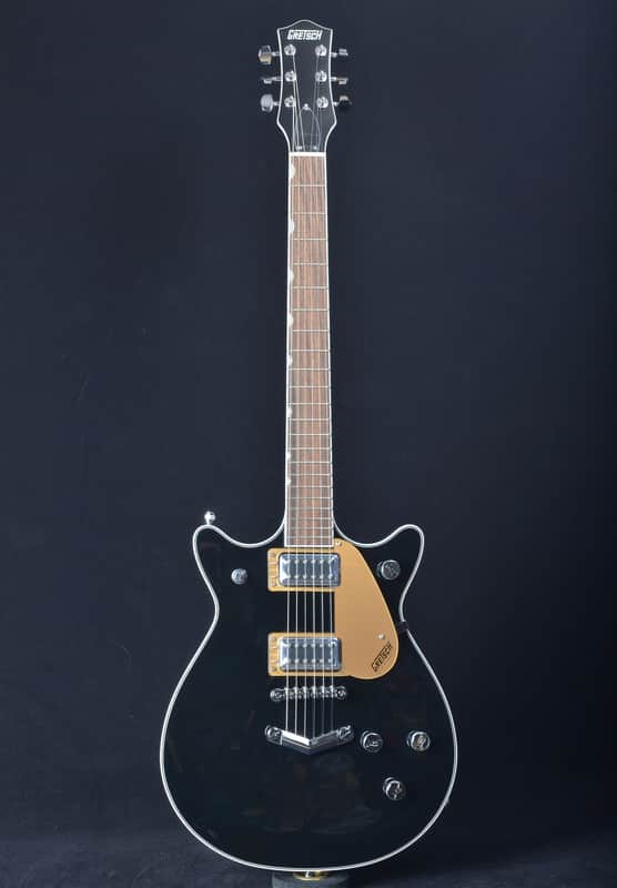 Gretsch G5222 Electromatic Double Jet BT with V-Stoptail - Black image 1