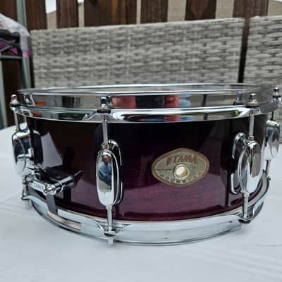Tama Rockstar 90s - Purple Burst Snare Drum 14x5 image 2
