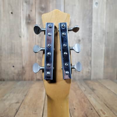 The Cleanest Danelectro Convertible 1960s W/ Modern Hard Case - Natural image 6