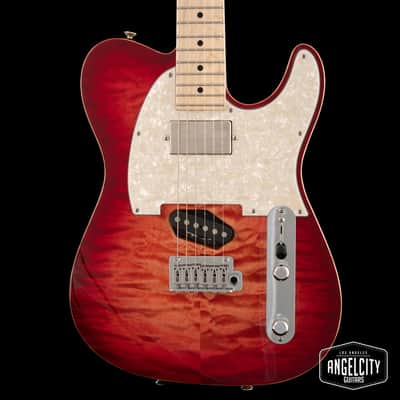 Tom Anderson Top T Classic - Natural Red Burst image 1