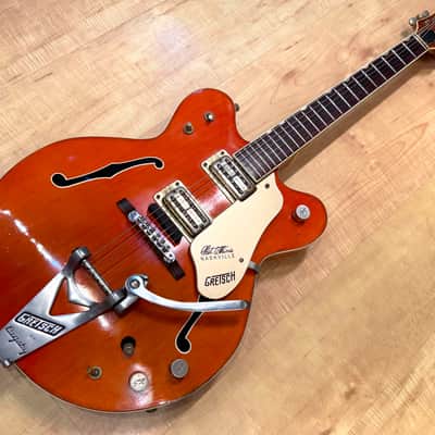 Gretsch 6120 Chet Atkins Nashville Hollowbody Double-Cut 1967 - Western Orange image 6