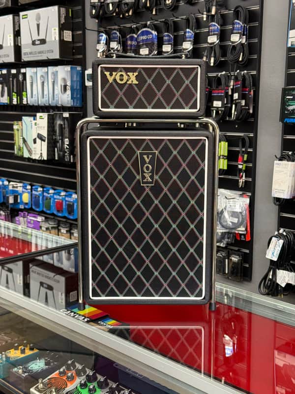 Vox MSB50-BA Mini Superbeetle Bass 50-Watt 1x8" Mini Bass Amp Stack - Black image 1
