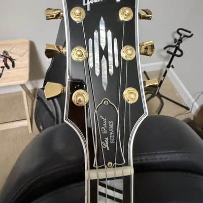 Gibson Les Paul Supreme 3-Pickup 2023 - Present - Ebony image 10