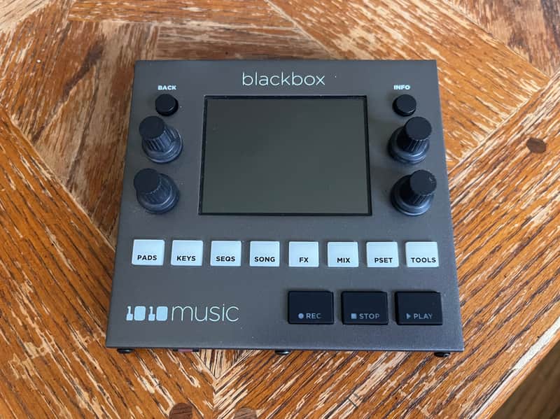 1010 Music Blackbox Desktop Compact Sampling Studio 2016 - Present - Black image 1