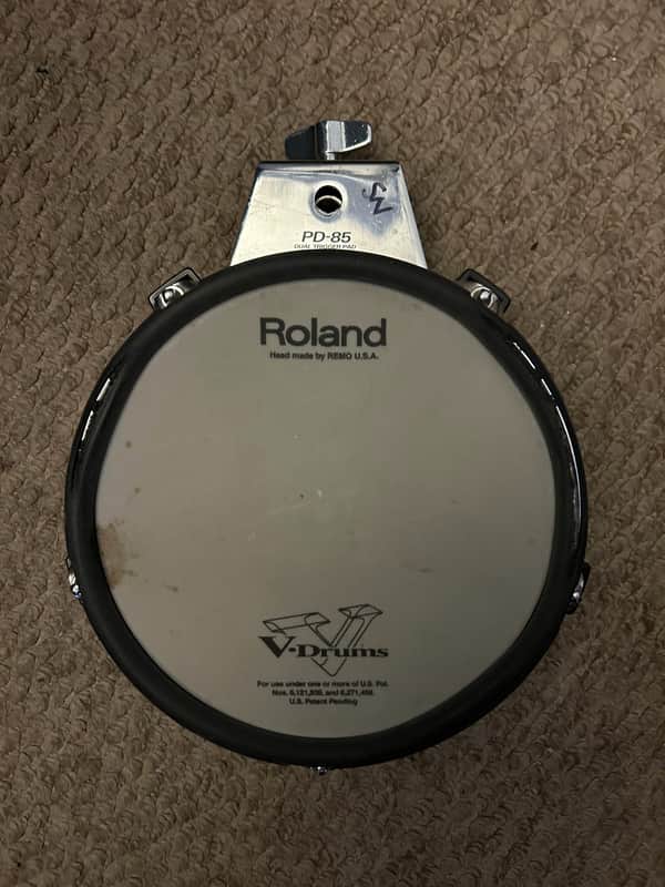 Roland PD 85 DRUM PAD 2000's - MOULDED PLASTIC FRAME with MESH HEADS image 1