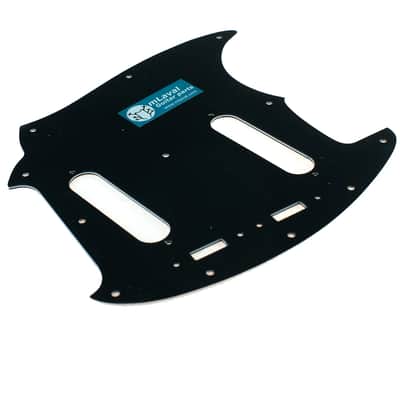 Replacment Pickguard For Mustang Classic Series style ,3ply Black image 5