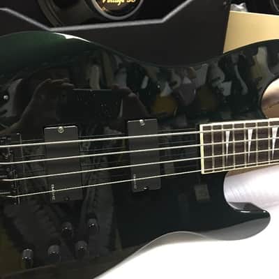 Jackson CMG CONCERT BASS GUITAR W/gig Bag Black Forest image 1