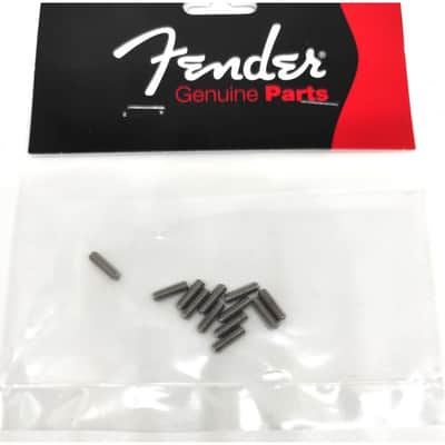Fender® Standard Séries Bass Bridge Saddle heights adjustments screws 6-32 X 7/1 image 5