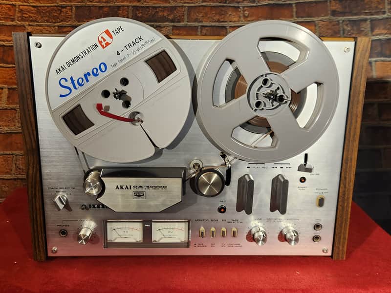 Akai GX-4000D 1/4" 4-Track 2-Channel Tape Recorder image 1