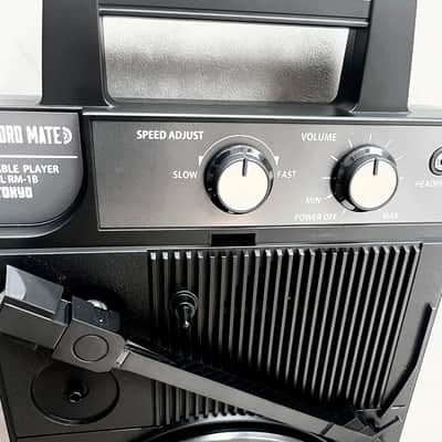 STOKYO RECORD MATE Portable Record Player BLACK EDITION RM-1B image 5