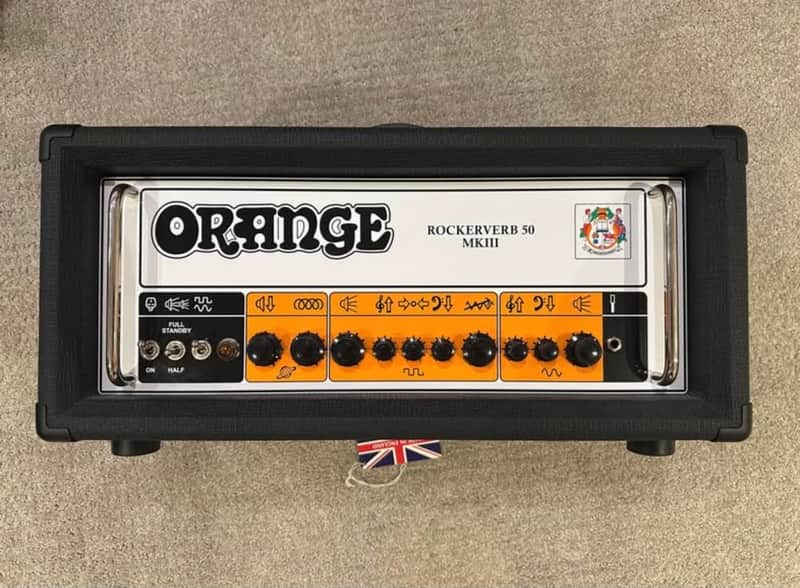 Orange Rockerverb 50 MK III 2-Channel 50-Watt Guitar Amp Head