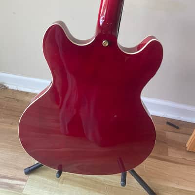 Washburn HB35-WRK Semi-Hollowbody 2010s - Wine Red image 11