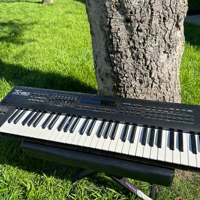 Roland JV-80 61-Key Multi-Timbral Synthesizer 1992 - 1994 - Black