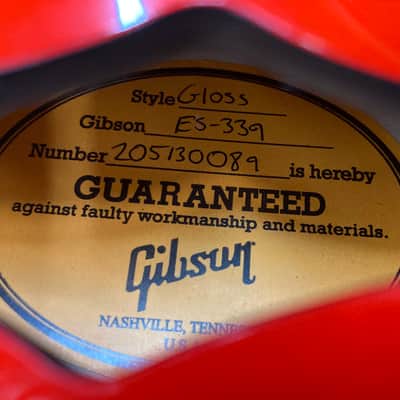 Gibson ES-339 2019 - Present - Cherry image 21