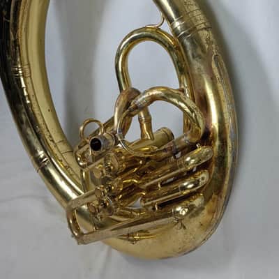 Conn 20K BBb Sousaphone with case and neck - Overhaul with dent removal image 10