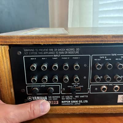 Yamaha CA-600 New transistors, New capacitors; just needs a New home. See Video! image 12