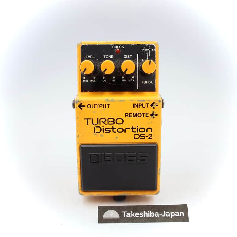 Boss DS-2 TURBO Distortion Germanium 1990 Made in Taiwan Guitar Effect Pedal AB53516 image 1