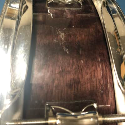 Yamaha  Birch Custom Absolute 14" x 4" Snare Black Woodgrain image 5
