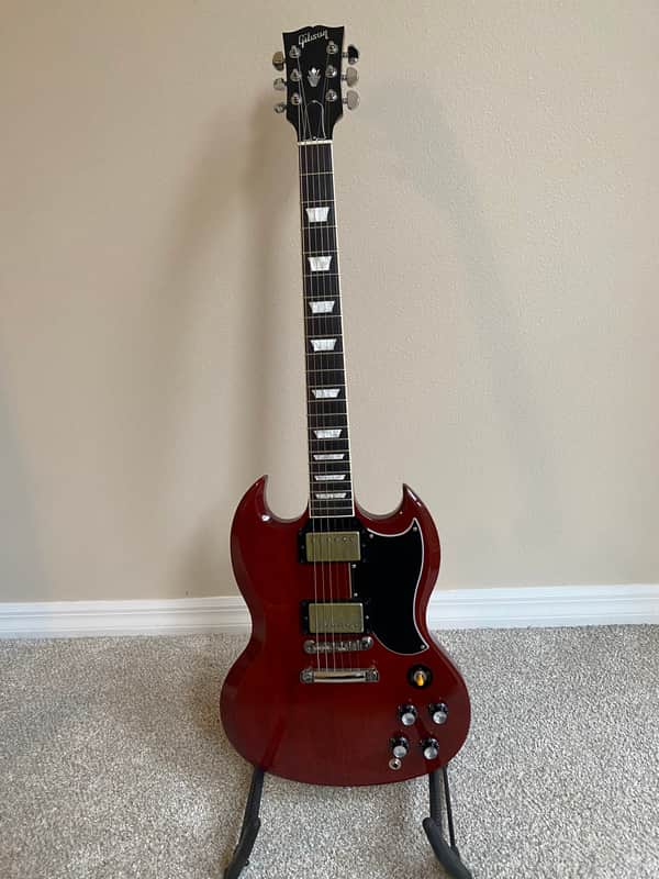 Gibson SG Standard '61 with Stoptail 2019 - Present - Vintage Cherry image 1