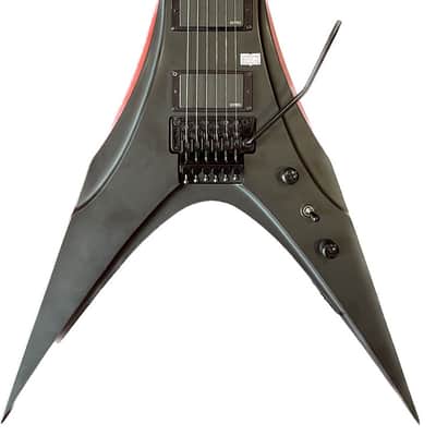 DBZ Venom Flying V Electric Guitar with Floyd Rose + OHSC | Reverb