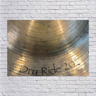 Paiste 20 Signature Dry Ride CRACKED AS-IS Ride Cymbal image 3
