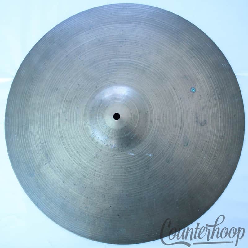 *UFIP 18"Crash Cymbal 1587g Medium B20 Made In Italy Est. 1847 Stamp *Sound File image 1
