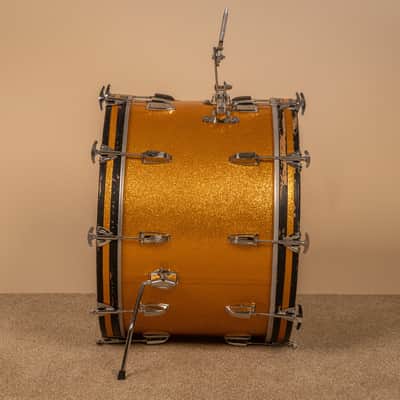 1960s Ludwig Gold Sparkle Super Classic Drum Set image 11