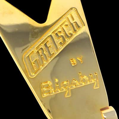 Bigsby® B6G Gold Vibrato Tremolo Tailpiece~Gretsch By Bigsby Logo~USA~Brand New image 5