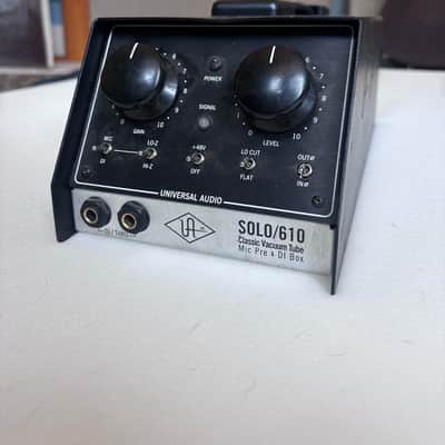 Universal Audio Solo/610 Desktop Tube Mic Preamp 2006 - Present - Black image 7
