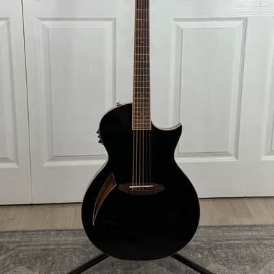 ESP LTD TL-6 Acoustic-Electric Guitar 2023 Black image 2