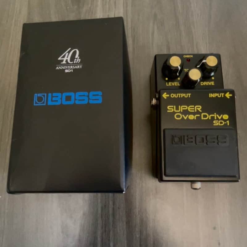 Boss SD-1-4A 40th Anniversary Super Overdrive | Reverb