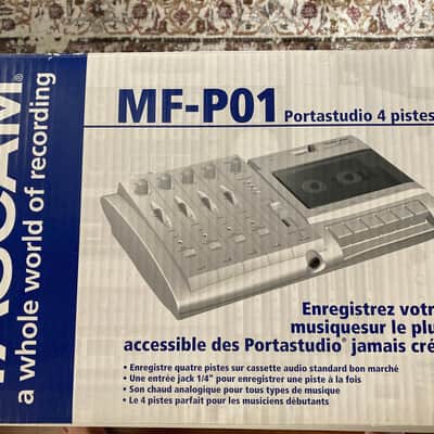 TASCAM MF-P01 Portastudio Multitrack Cassette Recorder 2000s - Silver image 4