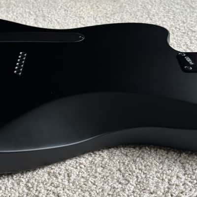 Fender Jim Root Jazzmaster Electric Guitar, Flat Black, Hard Shell Case image 11