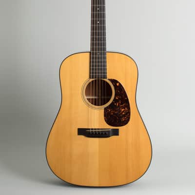 C. F. Martin  D-18 1937 Authentic Flat Top Acoustic Guitar (2008), ser. #1317256, original brown tolex hard shell case. image 1