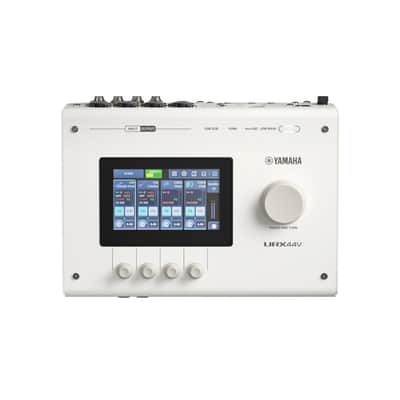 Yamaha 6 in / 4 out dual USB-C Audio/Video Interface, touchscreen, white finish image 2