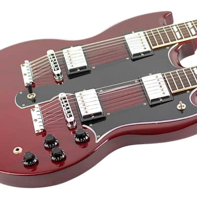 1997 Gibson EDS-1275 Double Neck Cherry #90487469 image 2