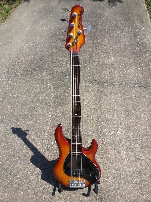 Ernie Ball/Musicman Sterling Ray35 5 String  Honeyburst image 1