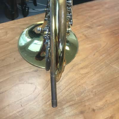 Vintage Getzen Elkhorn Compensating Double French Horn with Case/Mouthpiece. Sale Benefits Music Education Nonprofit! image 7